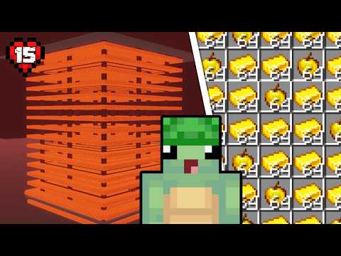 I Made A Golden Apple Autocrafting Farm In Minecraft Ultra HARDCORE thumbnail