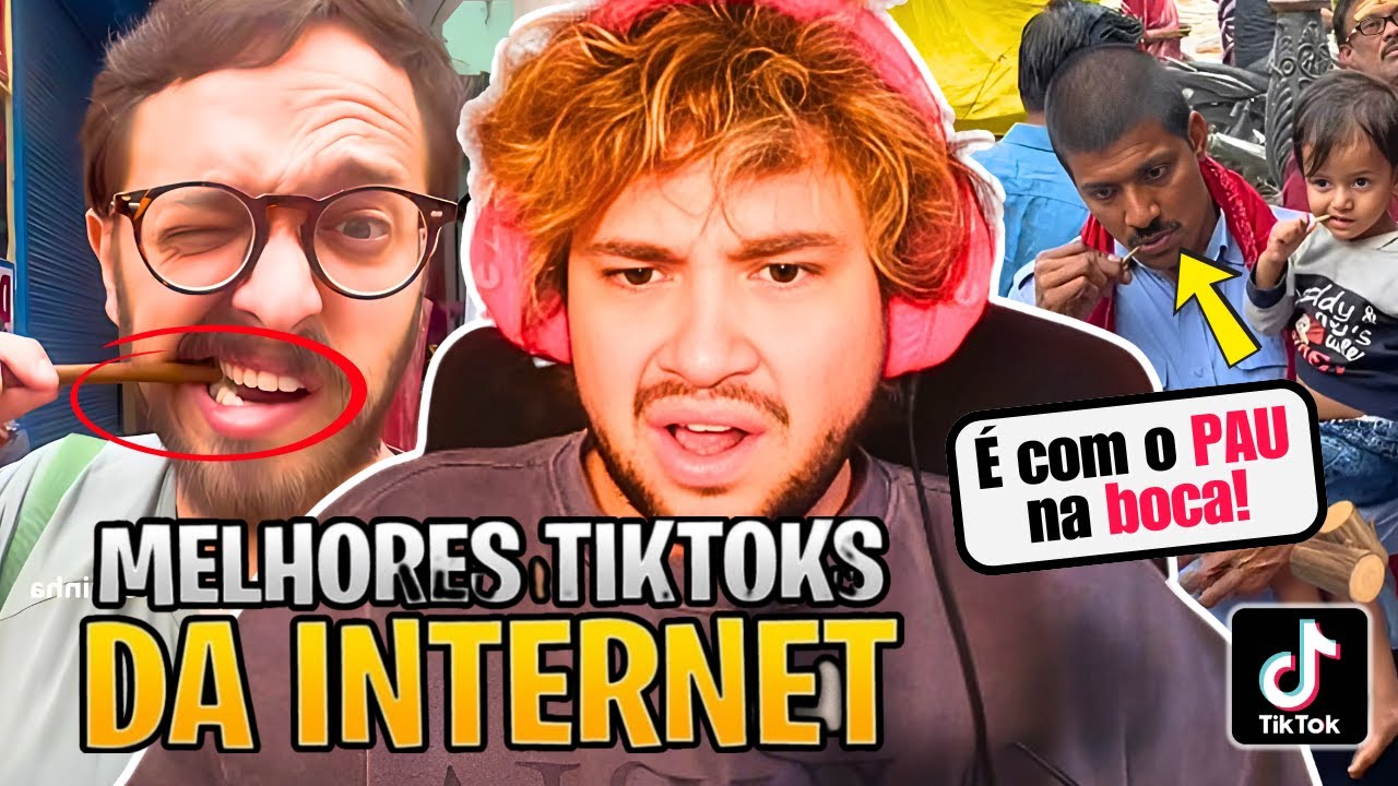 É ASSIM QUE ESCOVA OS DENTES NA ÍNDIA! | React Tiktoks Brino