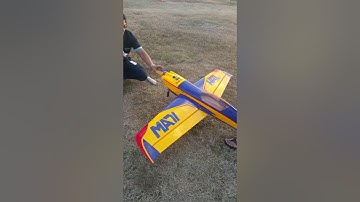 How not to start a RC Plane