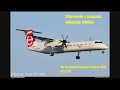 PLL LOT Dash-8 Zderzenie z zającem, wibracje silnika, zapis rozmów ATC