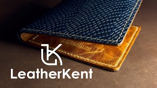 Craft Your Own Bi-Fold Wallet #leather #bifoldwallet #wallet