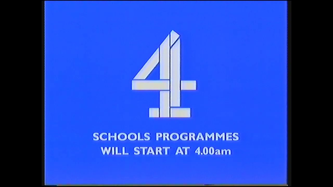 [720p/50p] Channel 4 | closedown and C4 Schools handover | 30th March 1995 | Part 5 of 5