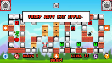 Sheep Shifter Level 22 - Three Star Solution Walkthrough