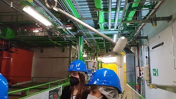 2022-03-22 15:08:11 Visit to the CMS detector with its superconducting magnet fully ramped