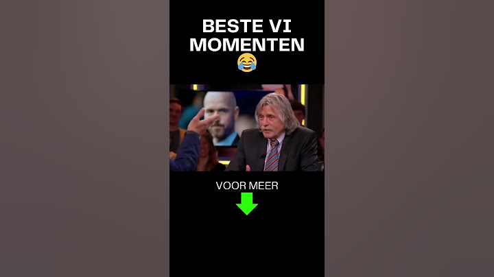 Ruzie tussen Johan Derksen & Wilfred Genee