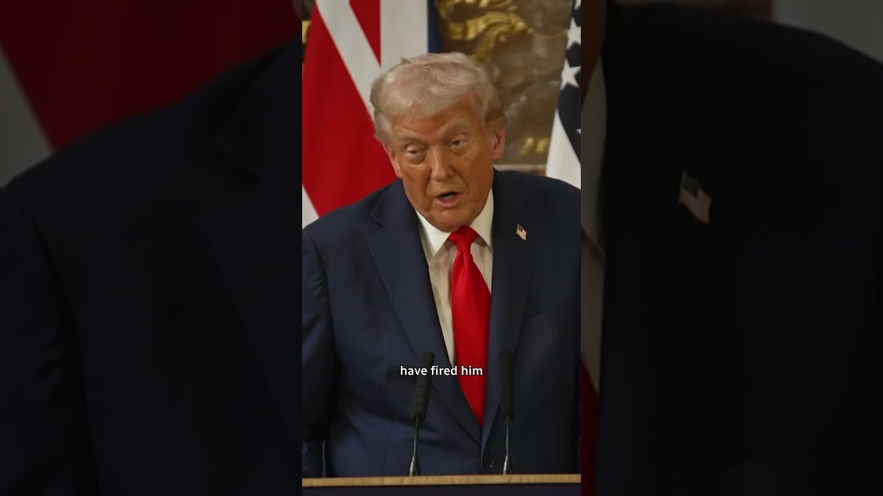 Trump Says Jimmy Kimmel Fired For Lack Of Talent 