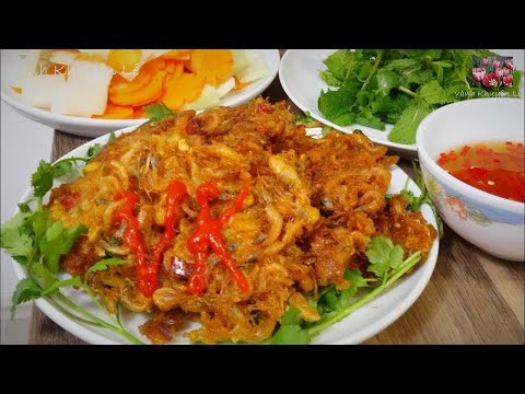 Video BÁNH TÉP - Cách pha Bột chiên giòn cho món Bánh Tép... - youtube