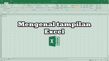 BELAJAR EXCEL PEMULA BAG. 02 - MENGENAL TAMPILAN HALAMAN KERJA EXCEL