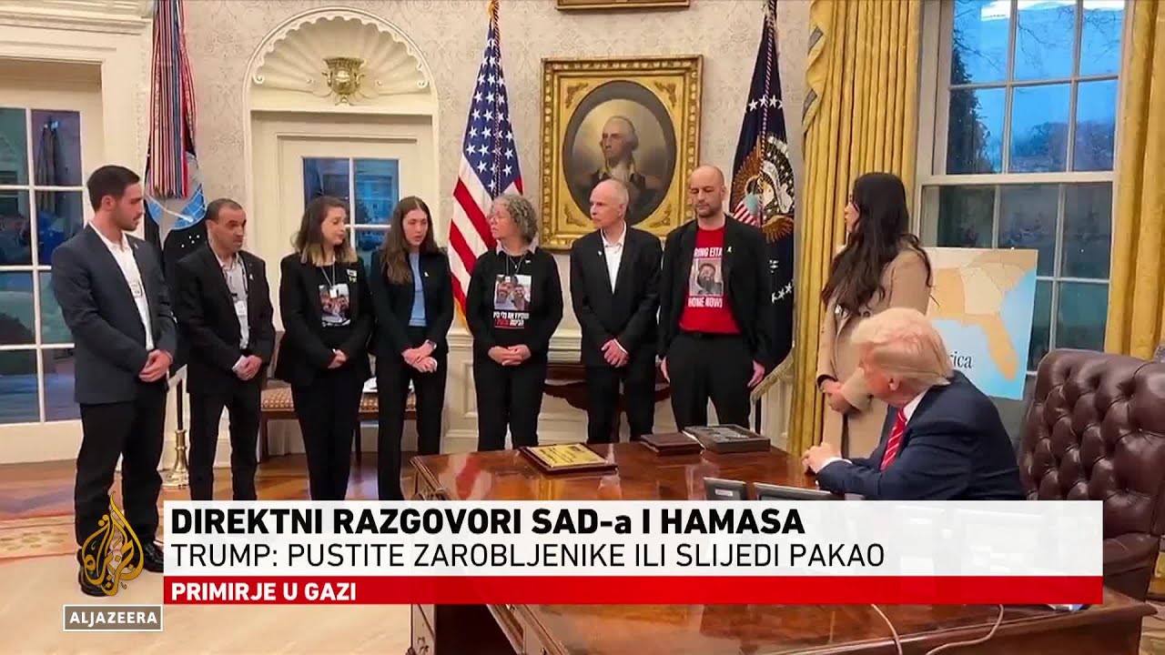 البيت الأبيض يؤكد إجراء محادثات مع حماس، وترامب يهدد الفلسطينيين