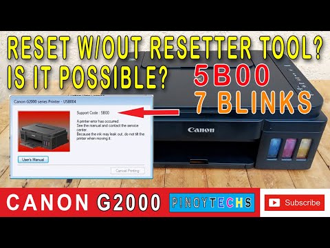Video tutorial tentang cara reset printer canon ip2770, langkah-langkah melakukan reset printer cano. 