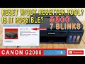 RESET 5B00 WITHOUT SERVICE TOOL? IS IT POSSIBLE? | CANON G2000 | TURN ON CC FOR ENGLISH SUBTITLE