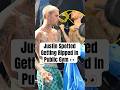Justin Spotted Getting Ripped In Public Gym #shorts #justinbieber #fitness