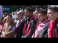 الجبهة الشعبية لتحرير فلسطين تقيم بيت عزاء لشهيد باسل الاعرج وسط مدينة غزة 