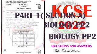 Biology Paper 2 Que & Ans KCSE 2022|KCSE Paper 2| Biology Revision KCSE 2022 | Biology Revision 2022 screenshot 2