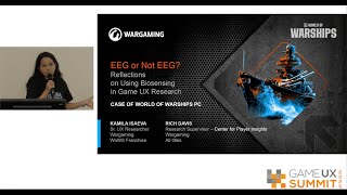 GUXS 25 | EEG or Not EEG? Reflections on Using Biosensing in Game UX Research | Kamila Isaeva