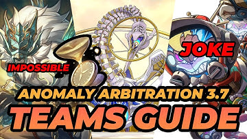 Anomaly Arbitration Endgame 3.7 guide EASIER THAN LYGUS?  [TEAMS GUIDE]  | Honkai: Star Rail 3.7