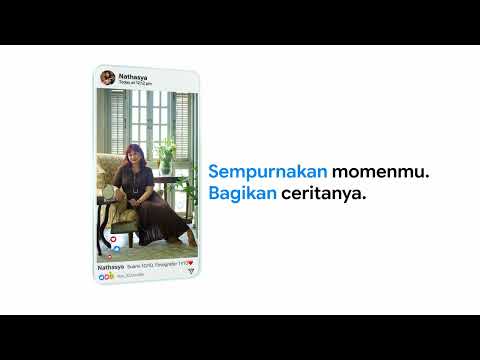Sempurnakan aja pakai #GooglePhotos AI, foto apapun auto siap posting!