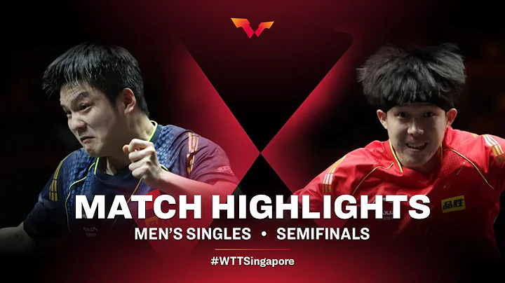 Fan Zhendong vs Wang Chuqin | WTT Cup Finals Singa...