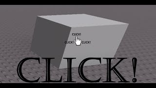 How To Use A Clickdetector In Roblox Part 1 Easy