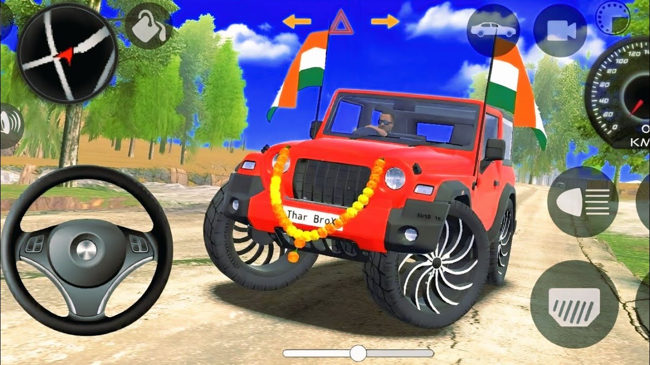 Modified Mahindra Thar Car Games: Indian Cars (Gadi Wala Game) - Thar Game Android Gameplay 2026