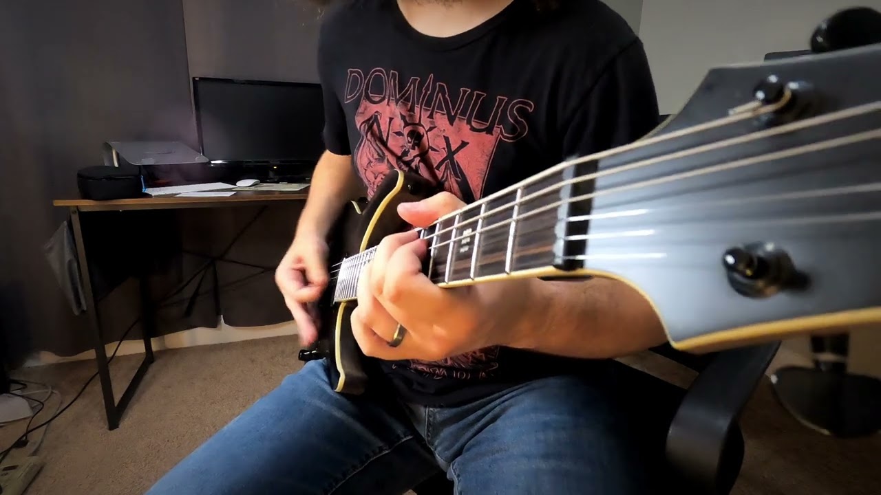 Antitheus - Our Dying Abode (Official Guitar Playthrough)