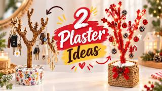 I Found These Dry Branches on the Street! 😍 2 Amazing DIY Ideas with Plaster 😍
