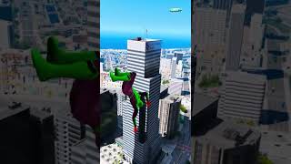 GTA 5 Spiderman Epic Jumps Compilation(GTA V Fails Funny Moments)