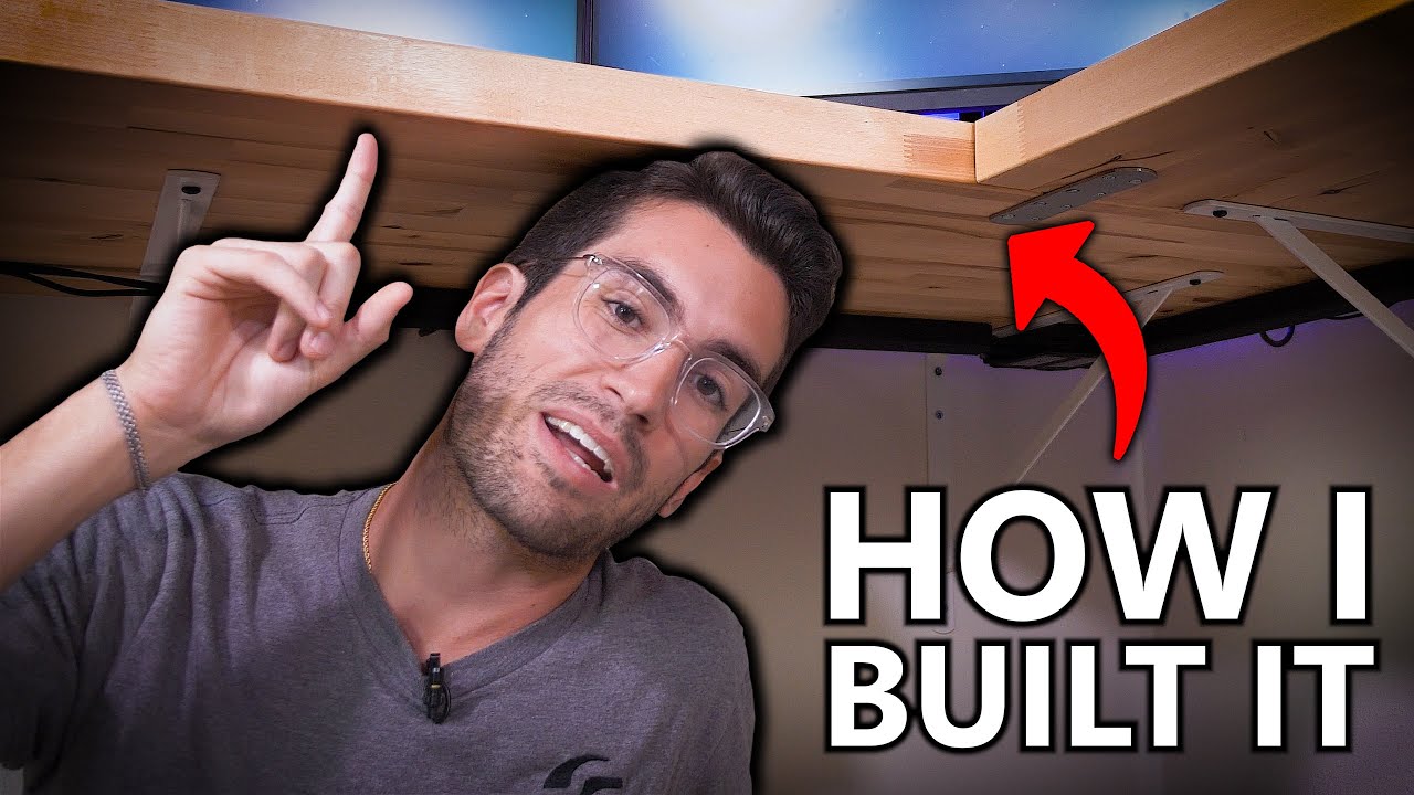 I Built My Own Computer Desk (And It Doesn't Suck!) - YouTube