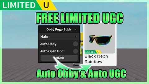 [FREE LIMITED UGC] Obby But You