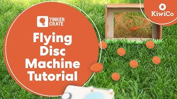 How to Make a Flying Disc Machine | Tinker Crate Project Instructions | KiwiCo