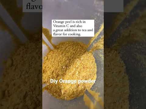 Dried Orange peel