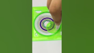 Tranquil Spirograph Designs: Relaxing ASMR Art for Inner Peace! #art #spirograph #asmr #shorts #2024