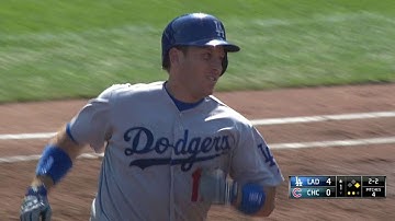 LAD@CHC: Ellis socks a two-run homer to pad lead