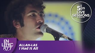 525 Live Sessions : Allah-Las - I Had It All | En Lefko 87.7