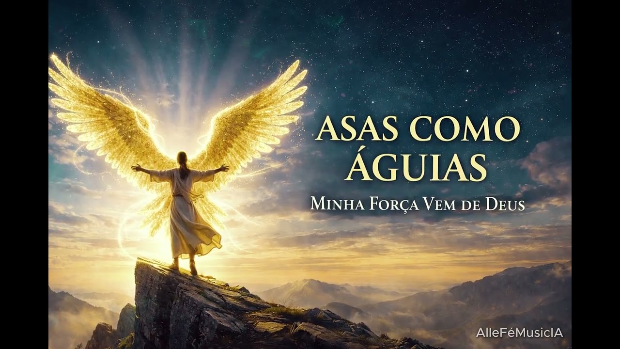 Asas Como Águias | Minha Força Vem de Deus | Canção de Fé e Esperança