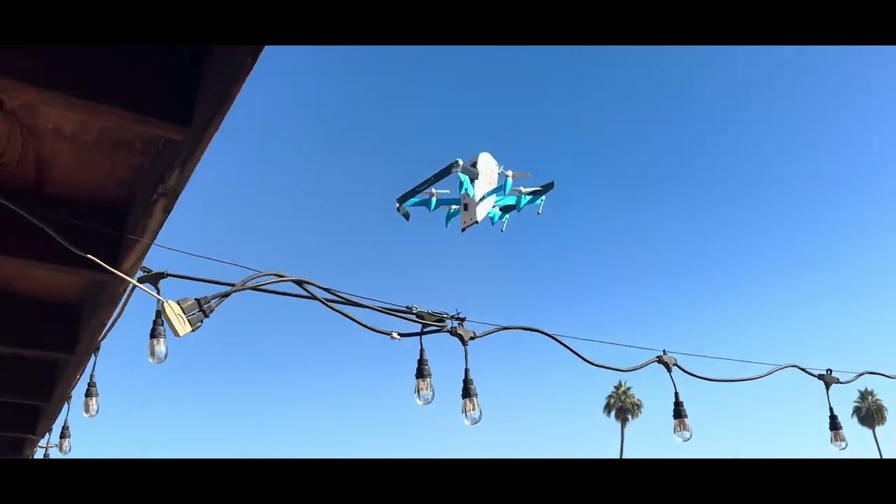 Can you see the Amazon MK30 delivery drone delivered by cookies?