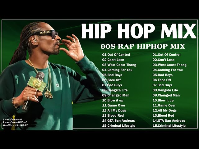 90S RAP HIPHOP MIX 🔥🔥🔥 The Game, 50 Cent, 2PAC, DMX  ( Aprenda inglês através de músicas ) class=