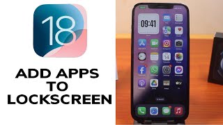iOS 18: How to Add Apps to Lock Screen on iPhone screenshot 4