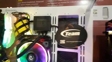 Teamgroup RGB rev 1 and 2 memory at computex