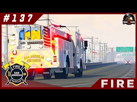 GTA V FiveM | Fire/EMS | Rescue Truck Driver | MidwestRP #137 - YouTube