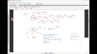 4.3 Homogeneous DEs with Constant Coefficients, Part 1