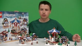 New For 2013 Lego Winter Village Market Review - 10235