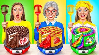 Reto De Cocina Yo vs Abuela | Recetas de Cocina Sabrosas de Multi DO Challenge