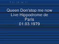 Queen Don't stop me now Live Hippodrome de Paris 1979 Mp3 Song