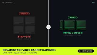 How to Add a Video Banner Carousel to Squarespace 7.1