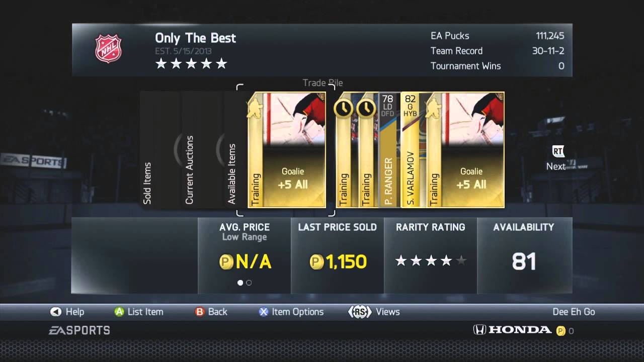 NHL 14: HUGE HUT PACK OPENING! (Big Pulls - Hockey Ultimate Team)