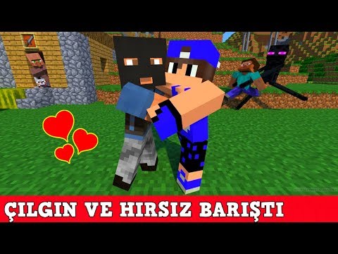 HIRSIZ VS POLİS #19 - Çılgın ve Hırsız Barıştı (Minecraft)