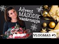 VLOGMAS #5 - Adenti koszorú készítése - Eni Amerikában