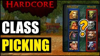 Class Picking Guide for Official Hardcore Classic WoW