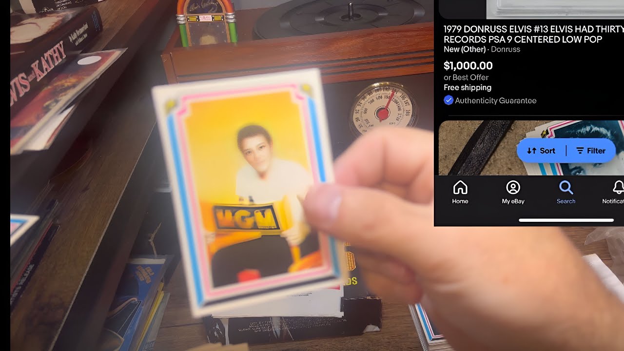 Do You Have These Potential $1000.00 Elvis Cards In Your Elvis